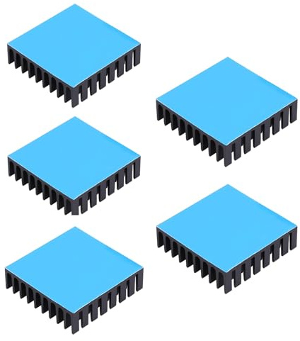 Awxlumv Radiateur en aluminium 25 x 110 mm 35 x35 x10 35 x 35 x 10 mm.