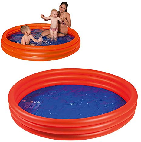 Smart-Planet Pool für Kinder - XXL Planschbecken 175cm zum Aufblasen für Babys und Kleinkinder - Swimmingpool zum Planschen im Sommer Hof und Garten