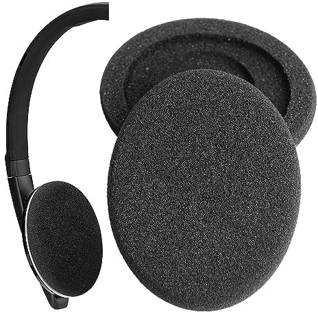 V-MOTA Ohrpolster kompatibel mit Sennheiser C10, SC 130 / SC 160, pc 3.2 / 5.2 / 8.2 Chat USB/USB-C, Spiele, Anrufe, Kopfhörer (Schwamm 1 Paar)