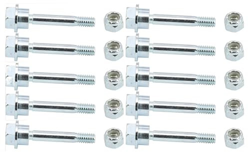 SECURA 10x Abscherbolzen kompatibel mit McCulloch PM85 961910010 Schneefräse