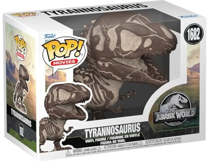 Funko POP! Movies: Jurassic Park - Tyrannosaurus Fossil | Offizielles Action/Adventure Merch - Vinyl Sammelfigur als Regal Deko - Geschenkidee zum Geburtstag für Fans und Sammler