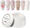 EODCI Feste Gel Nagelverlängerung für Non Stick Fester Hand Skulptur Builder Hard Gel Blume Nagel stärken Nagelkunst für Home DIY Nail Salon Lampe Cure Erforderlic