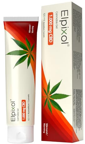 Elpixol® Wärmende CBD Creme - Cannabis Salbe mit 1000 mg CBD, Zimtöl & Latschenkiefer - Wärmesalbe zur Muskelentspannung und Durchblutung - Pflegende Salbe nach Sport & hoher Belastung