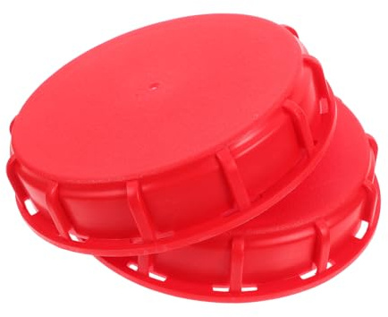 BUGUUYO 2pcs Ibc Tote Lid Cover Airtight Seal Rain Barrel Lid Chemical Barrel Cover Ibc Tote for Liquid Storage