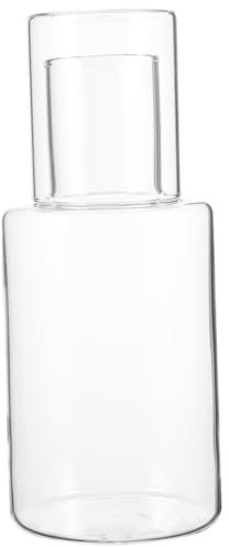 Cabilock Caraffa Per Acqua Con Tazza Brocca Per Acqua Da Camera Da Letto 1 1 L Capacità Per Bevande Fredde Birra Tè Casa