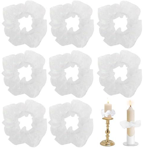 LQIOACU 8 Pezzi Decorazione antigoccia per candela, Per candele, Per Pasqua, A