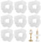 LQIOACU 8 Pièce Attrape gouttes bougies, DIY Protection Anti-Goutte Bougies de Communion Protection Anti-Goutte