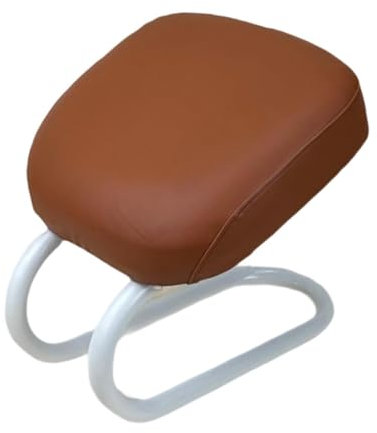 perfk Meditationshocker Sitz Komfortables Geschenk, tragbare, hohe Stärke, Ergonomische Gebetsbank Meditation Bank für Studio Haushalt, Braun