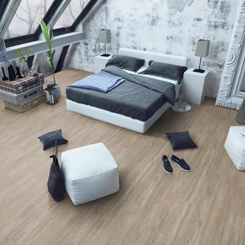 A.M.L Floor - Nachhaltiger (QNG) Klick Vinylboden - Holz-Optik - 29,99€ / m² - inkl. Trittschalldämmung - (Brazilian Oak, Karton)