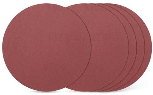 Kozelo 100 Pcs Disques À Poncer 76 mm Grain 1500 Système Auto-Agriffant Papiers De Verre Orbital Aléatoire Adaptés Pour Ponceuse À Plâtre Bois Meuble Métal, Rouge