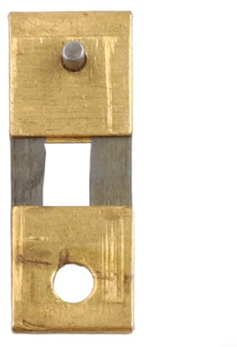 Honseadek Mechanische Uhr, Pendelblatt, Metall-Feder, antike Schwingteile, Ersatz für Vintage-Wand- oder Bodenuhren, glatt präzise (21 x 8 mm doppelt)