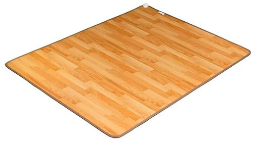Asiwnshw Heated Floor Mat Electric Heating Carpet Graphene Heated Rug, Floor Heater Electric Heating Pad Electric Infrared Space Heater Under Desk Foot Warmer(200x500CM)