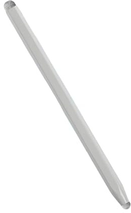 Penna digitale capacitiva con design esagonale in metallo per smartphone e tablet, per uso artistico, penna capacitiva esagonale con punta in gomma