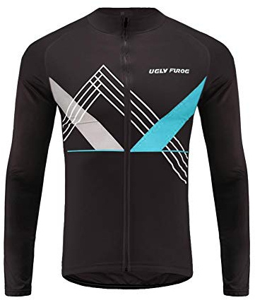 UGLY FROG Radtrikot Frühling Herren Langarm Fahrradtrikot Gemütlich Fahrradbekleidung Cube