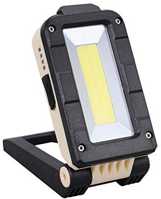Uonlytech Lampe De Travail Led Pliable Lampe Inspection Cob Blanche Et Rouge Torche Magnétique Rechargeable Par Usb Réparation Automobile