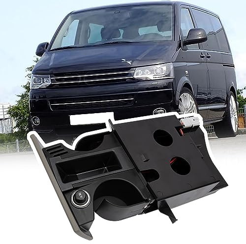 ZEALfix Cup Holder for VW T5 Transporter 2003-2013 7H285860130T Front Ashtray Cup & Coin Holder Right Hand Drive