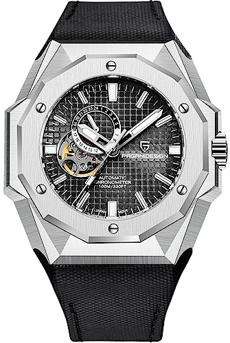 Pagani Design YS010 Herren Automatikuhren 42MM Japan NH39 Mechanisches Uhrwerk Saphirglas 100M Wasserdicht Armbanduhr