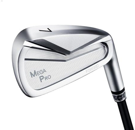 Golf n. 7 mazze da golf professionali per destrorsi, forgiatura in ferro morbido ultra basso ad alto rimbalzo (carbonio-S)