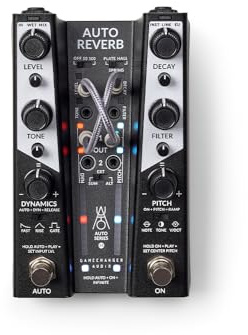 Gamechanger Audio AUTO REVERB Pitch and Dynamics Responsive Reverb Pedal - Effektgerät für Gitarren
