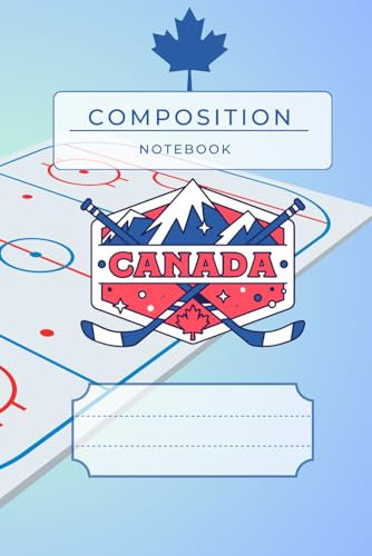 Canada Ice Hockey Notebook: Notebook