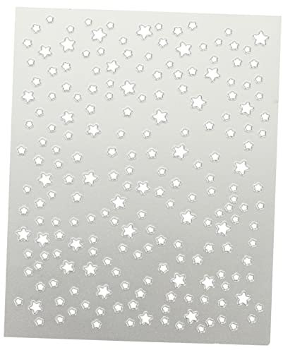PHENOFICE Sternschablonenvorlage Aus Hochwertigem Material Für Scrapbooking DIY-herstellung Und Dekorative Prägeschablonen Für Albumdekorationen Und Fotorahmen Als Geschenk Für Bastelfreunde