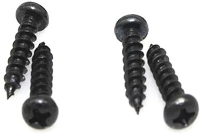 M1-M3 Kreuzschlitzschrauben, selbstschneidende Flachkopf-Holzschraube, 50 Stück, M2x16mm