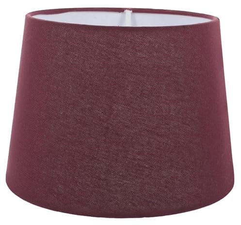 DOITOOL Moderner Lampenschirm E27/E14 Stoff für Stehlampe und Tischlampe Rustikaler Stil Dekorativer Ersatzlampenschirm Leicht Montierbar Geeignet für Schlafzimmer und Wohnzimmer