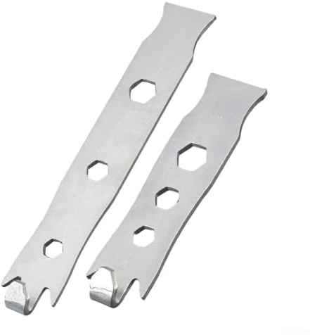 Juego de 2 herramientas de envoltura de alambre de invernadero para aplicaciones fáciles de enrollar y fijar (2 piezas (2 piezas pequeñas)