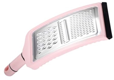 ZUNOXAZ Rallador Inoxidable para Verduras Multifuncional Cortador Rápido y Fácil de Usar Herramienta Creativa para Cocina Color Rosa para Zanahorias y Uso Doméstico