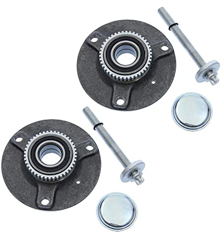 BESTPRICE 2x mozzo ruota anteriore set cuscinetti ruota, Compatibile con SMART CABRIO (450),CITY-COUPE (450),FORTWO Cabrio (450),FORTWO Coupe (450)