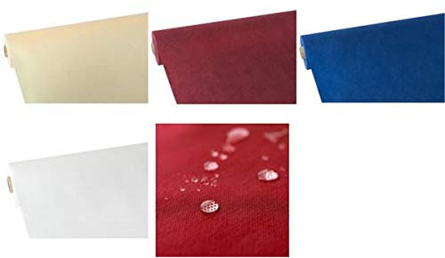 Papstar, Tischdecke, stoffähnlich, Vlies soft selection 25 m x 1,18 m creme, #82340
