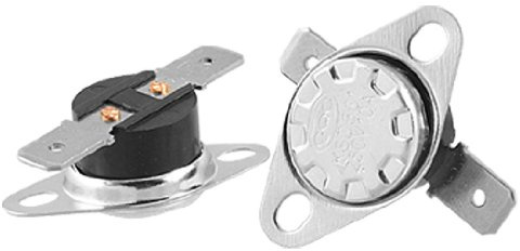 sourcing map (R) 2 x Temperatur-Schalter Thermostat oeffner KSD301 130C