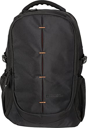 Mountain Warehouse Vic Laptop Bag - 30L Backpack, Durable Daypack, Laptop Compartment Rucksack Black