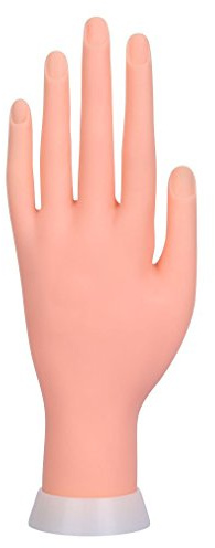 Jzhen Modèle de Pratique à Ongles, Main Fausse A Pratique Apprentissage pour Manucure