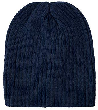 JACK & JONES Herren Jacbart Beanie Strickmütze, Blau, Einheitsgröße
