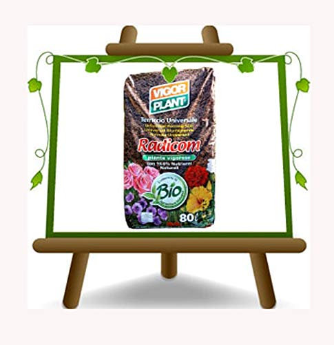 EURO PLANTS VIVAI Terriccio Universale Radicom Vigorplant 70 L Terriccio Con Concime Organico Bio