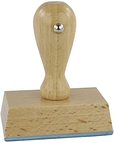 Die Stempel GmbH Kontierungsstempel auf Stempelholz, Größe 50X30 mm, Büro, Buchungsstempel, Soll-Haben