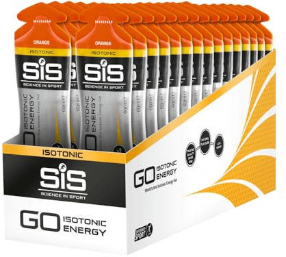SIS GO Isotonic Energy Gels (30x60ml) Orange - Énergie et endurance - Gels énergétiques
