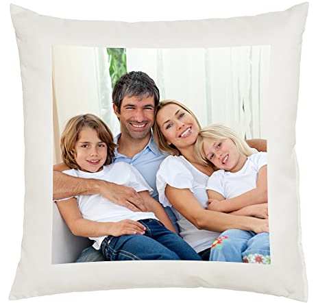 Cuscino personalizzato con foto e scritte, sfoderabile, lavabile, 40x40, idee regalo, festa della mamma/papà, anniversario, ricorrenza, s.valentino, compleanno, arredo divano, letto, sedia