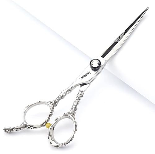 6-Zoll-Linkshänder Friseurschere FriseurScheren Set (Flachschere) | 440C steel, left-handed professional hair clipper,