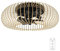 Cecotec Ventilador de Techo con Luz EnergySilence LampAero 600 Natural LightWood. 20W, Motor DC, Luz LED, 5 Aspas de 11, Mando, 3 Velocidades, Temporizador y Modo winter/summer