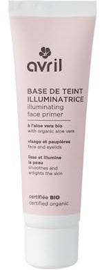 Avril - Base de Teint Illuminatrice Bio - Enrichi en Beurre de Karité Bio et Aloe Vera Bio - Lisse et Illumine - Certifié Bio Ecocert - Fabriqué en Italie - 30ml