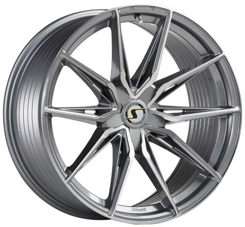 Schmidt Felge TwentyOne 8.5Jx20 ET33 5x120 TitanBrushed kompatibel mit BMW 3er F30/F31, 4er F32/F33 (3C)