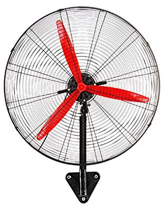 HSDAFCSW Ventilador eléctrico Industrial, Alto Volumen, Fuerte, de pie o montado en la Pared, Ventilador de Cuernos, Ventilador Comercial de Alta Potencia para Exteriores (50 cm | Pared)