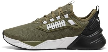 PUMA Scarpe da Running Retaliate 3 Unisex 42 Olive Black Green