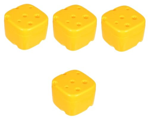 Garneck 4 Scatole Eleganti Per Conservare Il Formaggio in Frigorifero Piccole Scatole Per Il Formaggio Coperchi Per Piatti Da Frigorifero