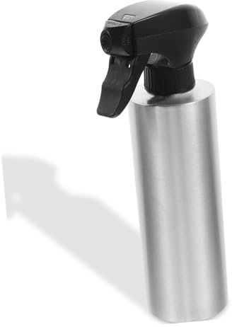 Parliky Edelstahl Pflanzensprüher 350ml Kleine Gießkanne Mit Handpumpe Für Garten Zimmerpflanzen Indoor Outdoor Ergonomisch