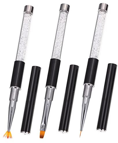 Ipetboom 3pièces Stylo à Dessin Pour Nail Art Fournitures De Manucure Stylo De Peinture Pour Salon De Manucure