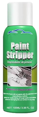 Limpiador de pintura en aerosol, quitaesmalte de madera, 100 ml, removedor de pintura de coche, práctico removedor de pintura de hormigón para coches, muebles, máquinas