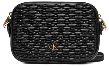 CALVIN KLEIN Damen Kameratasche LV04F3279G Crossover, Schwarz (Schwarz), Einheitsgröße, Schwarz (Schwarz), One Size